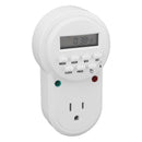 Indoor Mini Mechanical Outlet Timer Electronic Plug Timer Auto Power Off 7 Day Cycle Timer Outlet