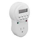 Indoor Mini Mechanical Outlet Timer Electronic Plug Timer Auto Power Off 7 Day Cycle Timer Outlet