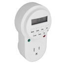 Indoor Mini Mechanical Outlet Timer Electronic Plug Timer Auto Power Off 7 Day Cycle Timer Outlet