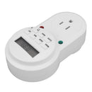 Indoor Mini Mechanical Outlet Timer Electronic Plug Timer Auto Power Off 7 Day Cycle Timer Outlet