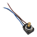 Rotary Potentiometer with Connector Wire 10K Ohm Linear Taper Adjustable Resistance 3 Pin Potentiometer ABS Copper IP65