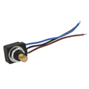 Rotary Potentiometer with Connector Wire 10K Ohm Linear Taper Adjustable Resistance 3 Pin Potentiometer ABS Copper IP65