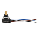 Rotary Potentiometer with Connector Wire 10K Ohm Linear Taper Adjustable Resistance 3 Pin Potentiometer ABS Copper IP65