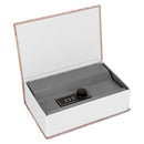 Mini Simulation Book Safe Storage Box Money Cash Jewelry Security Lock Case for Home Office