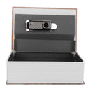 Mini Simulation Book Safe Storage Box Money Cash Jewelry Security Lock Case for Home Office