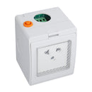 WiFi Smart Socket PC ABS IP55 Waterproof APP Remote Control Power Outlet for Bathroom Outdoor