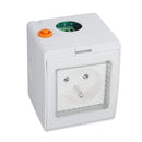WiFi Smart Socket PC ABS IP55 Waterproof APP Remote Control Power Outlet for Bathroom Outdoor