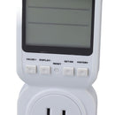 15A 60HZ 1800W Electricity Usage Monitor TS 8000 High Accuracy Power Meter Plug Power Watt Voltage Amps Meter with Digital LCD