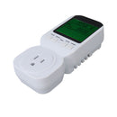 15A 60HZ 1800W Electricity Usage Monitor TS 8000 High Accuracy Power Meter Plug Power Watt Voltage Amps Meter with Digital LCD