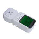 15A 60HZ 1800W Electricity Usage Monitor TS 8000 High Accuracy Power Meter Plug Power Watt Voltage Amps Meter with Digital LCD