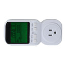 15A 60HZ 1800W Electricity Usage Monitor TS 8000 High Accuracy Power Meter Plug Power Watt Voltage Amps Meter with Digital LCD