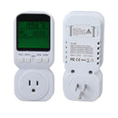 15A 60HZ 1800W Electricity Usage Monitor TS 8000 High Accuracy Power Meter Plug Power Watt Voltage Amps Meter with Digital LCD