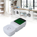 15A 60HZ 1800W Electricity Usage Monitor TS 8000 High Accuracy Power Meter Plug Power Watt Voltage Amps Meter with Digital LCD