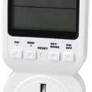 Outlet Timer LCD Display Digital Countdown Plug in Timer Outlet Indoor Timed Power Switch with Temperature Probe 13A 50HZ 3250W