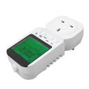Outlet Timer LCD Display Digital Countdown Plug in Timer Outlet Indoor Timed Power Switch with Temperature Probe 13A 50HZ 3250W