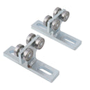 2PCS 4 Wheel Trolley Assemlly T Type Alloy Steel Bearing Trolley Assembly for 1‑5/8in Taller Strut Channel