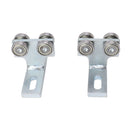 2PCS 4 Wheel Trolley Assemlly T Type Alloy Steel Bearing Trolley Assembly for 1‑5/8in Taller Strut Channel