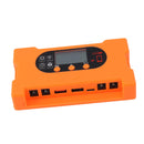 Solar Charge Controller Dual USB Type C Fast Charge Solar Charge Discharge Controller for 12V 24V Battery Charging 80A