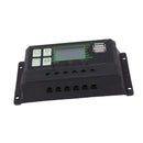 Solar Charge Controller PWM Dual USB Solar Panel Charger Discharge Regulator with Large LCD Display 60A