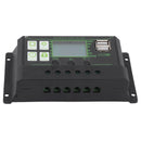 Solar Charge Controller LCD Display Dual USB Port PWM Charging ABS 5V Solar Panel Regulator for Solar Panels 80A