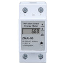 Single Phase Energy Meter WiFi Metering Switch Electric Meter APP Remote Control Electricity Monitor 110‑230V