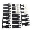20pcs Oscillating Saw Blade High Efficiency Universal Quick Release Multi Tool Blades for Wood Metal Plastics