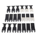 20pcs Oscillating Saw Blade High Efficiency Universal Quick Release Multi Tool Blades for Wood Metal Plastics