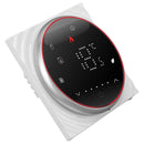 LED Smart Thermostat for Water Heating Programmable Thermostat Accurate 7 Day Programmable Thermostat AC95‑240V Square Base Black