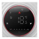 LED Smart Thermostat for Water Heating Programmable Thermostat Accurate 7 Day Programmable Thermostat AC95‑240V Square Base Black