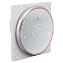 LED Smart Thermostat for Water Heating Programmable Thermostat Accurate 7 Day Programmable Thermostat AC95‑240V Square Base White