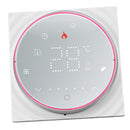 LED Smart Thermostat for Water Heating Programmable Thermostat Accurate 7 Day Programmable Thermostat AC95‑240V Square Base White