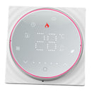 LED Smart Thermostat for Water Heating Programmable Thermostat Accurate 7 Day Programmable Thermostat AC95‑240V Square Base White