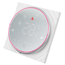 LED Smart Thermostat for Water Heating Programmable Thermostat Accurate 7 Day Programmable Thermostat AC95‑240V Square Base White