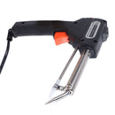 Handheld Solder Iron Kit Welding Tool 60W Soldering Iron with 50g Solder Wire for Circuit Board Home DIY Electronic Repair Black EU Plug 220V