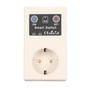 Smart Socket 16A ABS APP Remote Control Power Outlet for Pumps Routers Home Appliances