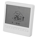 Digital Thermostat Display ABS Accurate Temperature Control Electric Thermostat AC220V for AC Floor Heating Home