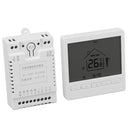 Digital Thermostat Display ABS Accurate Temperature Control Electric Thermostat AC220V for AC Floor Heating Home