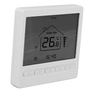 Digital Thermostat Display ABS Accurate Temperature Control Electric Thermostat AC220V for AC Floor Heating Home