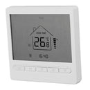Digital Thermostat Display ABS Accurate Temperature Control Electric Thermostat AC220V for AC Floor Heating Home