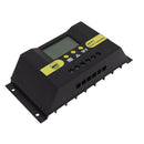 Solar Controller MPPT 12V 24V LCD Display Comprehensive Protection Functions Solar Regulator for Solar Power System 20A