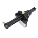 Woodworking Scriber Aluminium Alloy Multifunctional Marking Line Ruler T Type Positioning Scribing Line Drawer for Carpentry DIY Handmade