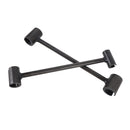 2 Pack Door Hinge Adjustment Tools Steel Construction Double Head Hinge Gaps Bender Repair Wrench