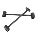 2 Pack Door Hinge Adjustment Tools Steel Construction Double Head Hinge Gaps Bender Repair Wrench