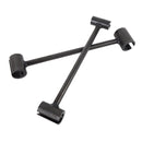 2 Pack Door Hinge Adjustment Tools Steel Construction Double Head Hinge Gaps Bender Repair Wrench