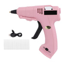 Cordless Hot Glue Gun With Glue Sticks Set Rapid Heat Up USB Rechargeable for Children Handicraft