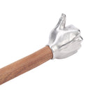 Hand Hammer Wooden Handle Stainless Steel Head Multifunctional Hammer for Construction Gardening Household Use Thumb Head
