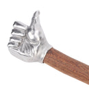 Hand Hammer Wooden Handle Stainless Steel Head Multifunctional Hammer for Construction Gardening Household Use Thumb Head