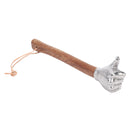 Hand Hammer Wooden Handle Stainless Steel Head Multifunctional Hammer for Construction Gardening Household Use Thumb Head