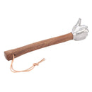 Hand Hammer Wooden Handle Stainless Steel Head Multifunctional Hammer for Construction Gardening Household Use Thumb Head