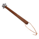 Spikey Ball Hammer with Wooden Handle Stainless Steel Multifunctional Unique Shape Decorative Hammer Ornament for Car Home Hand Tools